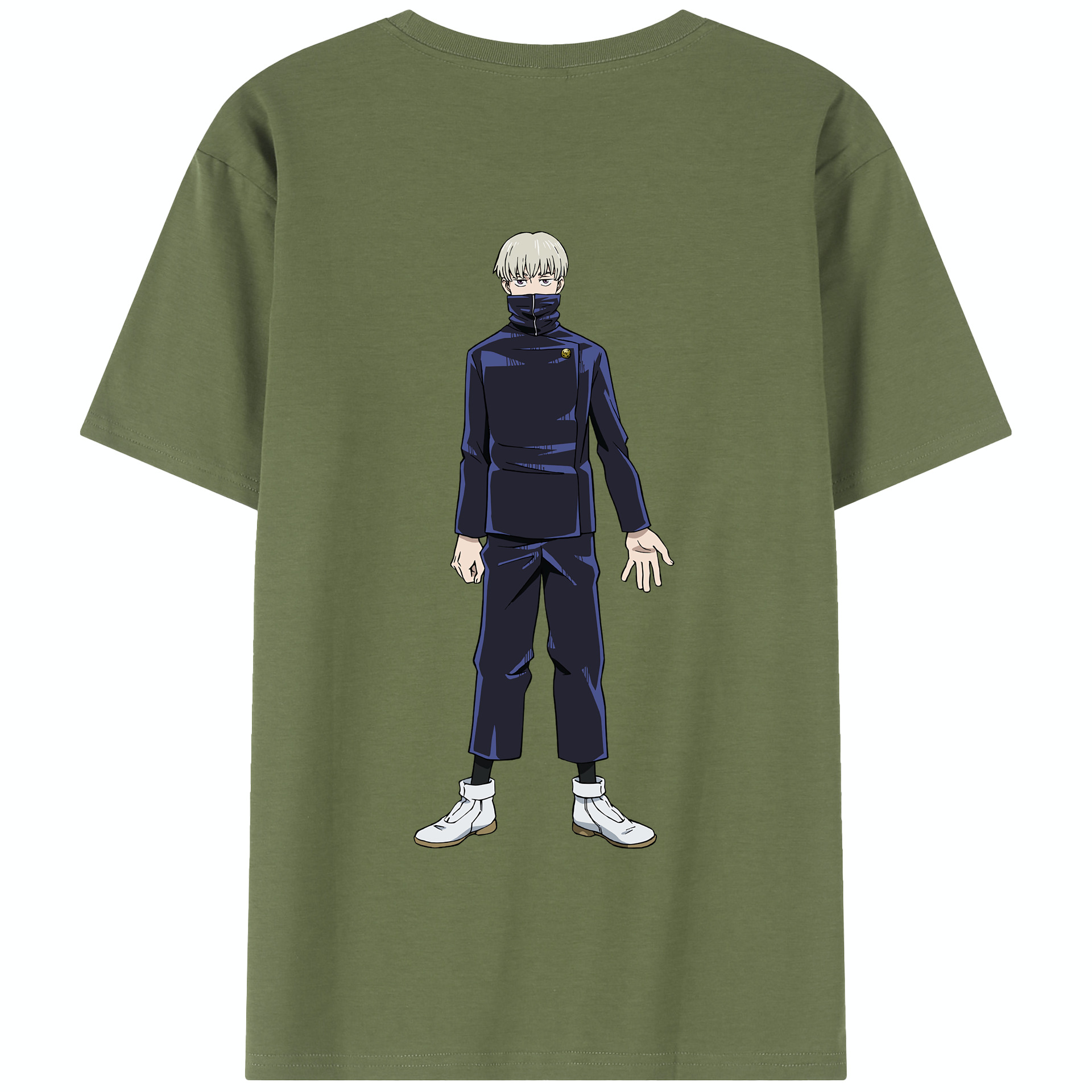 （画像用） 呪術廻戦 Jujutsu Kaisen 綿100％半袖Tシャツ（背面プリント）